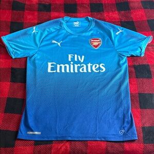 Arsenal FC 2017-18 Premier League Puma Away Jersey